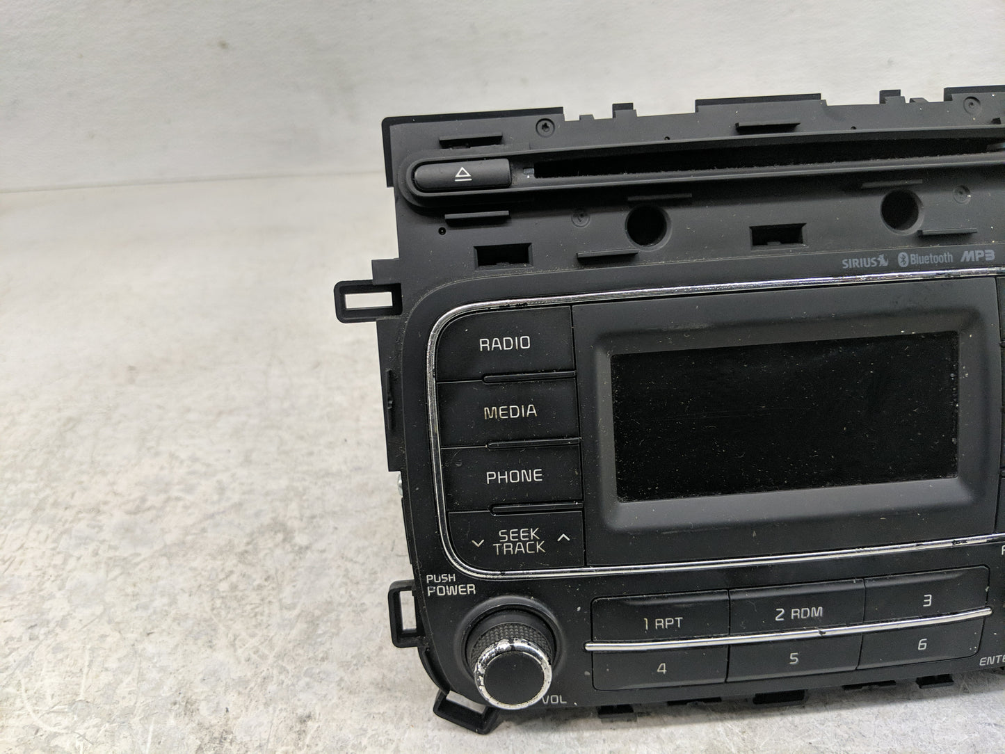 2014-2016 Kia Forte Radio AM FM Cd Player Receiver Replacement P/N:96170-A7170WK Fits Fits 2014 2015 2016 OEM Used Auto Part