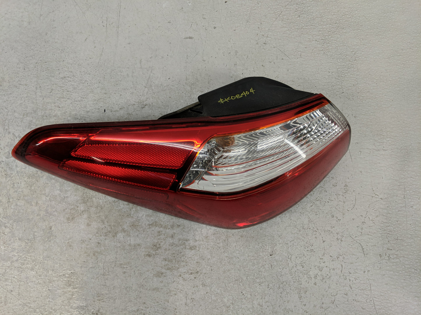 2014-2016 Kia Forte Tail Light Assembly Driver Left OEM Fits Fits 2014 2015 2016 OEM Used Auto Parts - Oemusedautoparts1.com