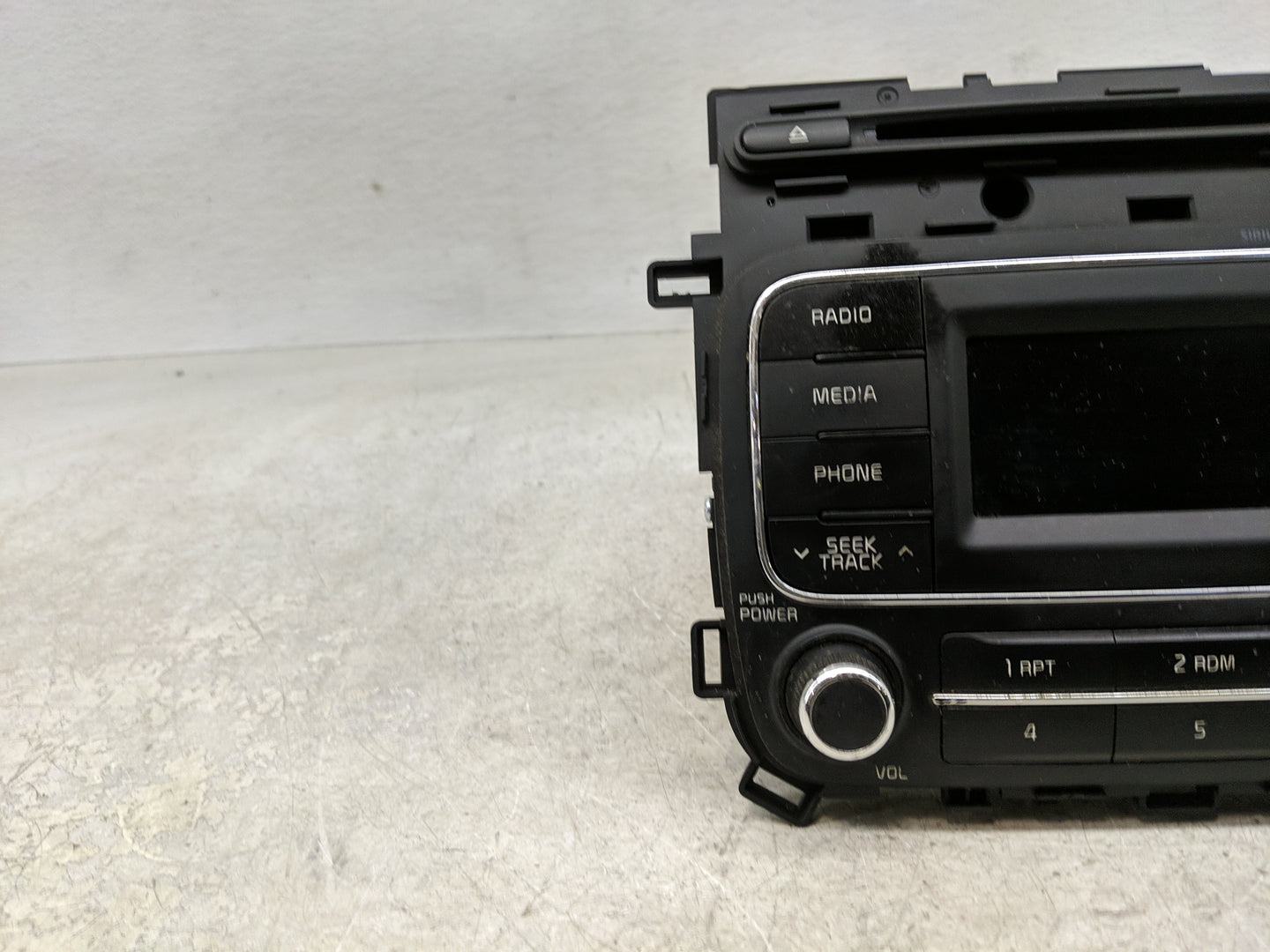 2014-2016 Kia Forte Radio AM FM Cd Player Receiver Replacement P/N:96170-A7170WK Fits Fits 2014 2015 2016 OEM Used Auto Part