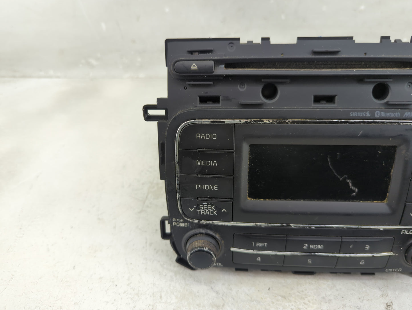 2014-2016 Kia Forte Radio AM FM Cd Player Receiver Replacement P/N:96170-A7170WK Fits Fits 2014 2015 2016 OEM Used Auto Part