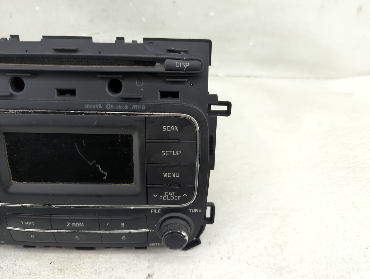 2014-2016 Kia Forte Radio AM FM Cd Player Receiver Replacement P/N:96170-A7170WK Fits Fits 2014 2015 2016 OEM Used Auto Part
