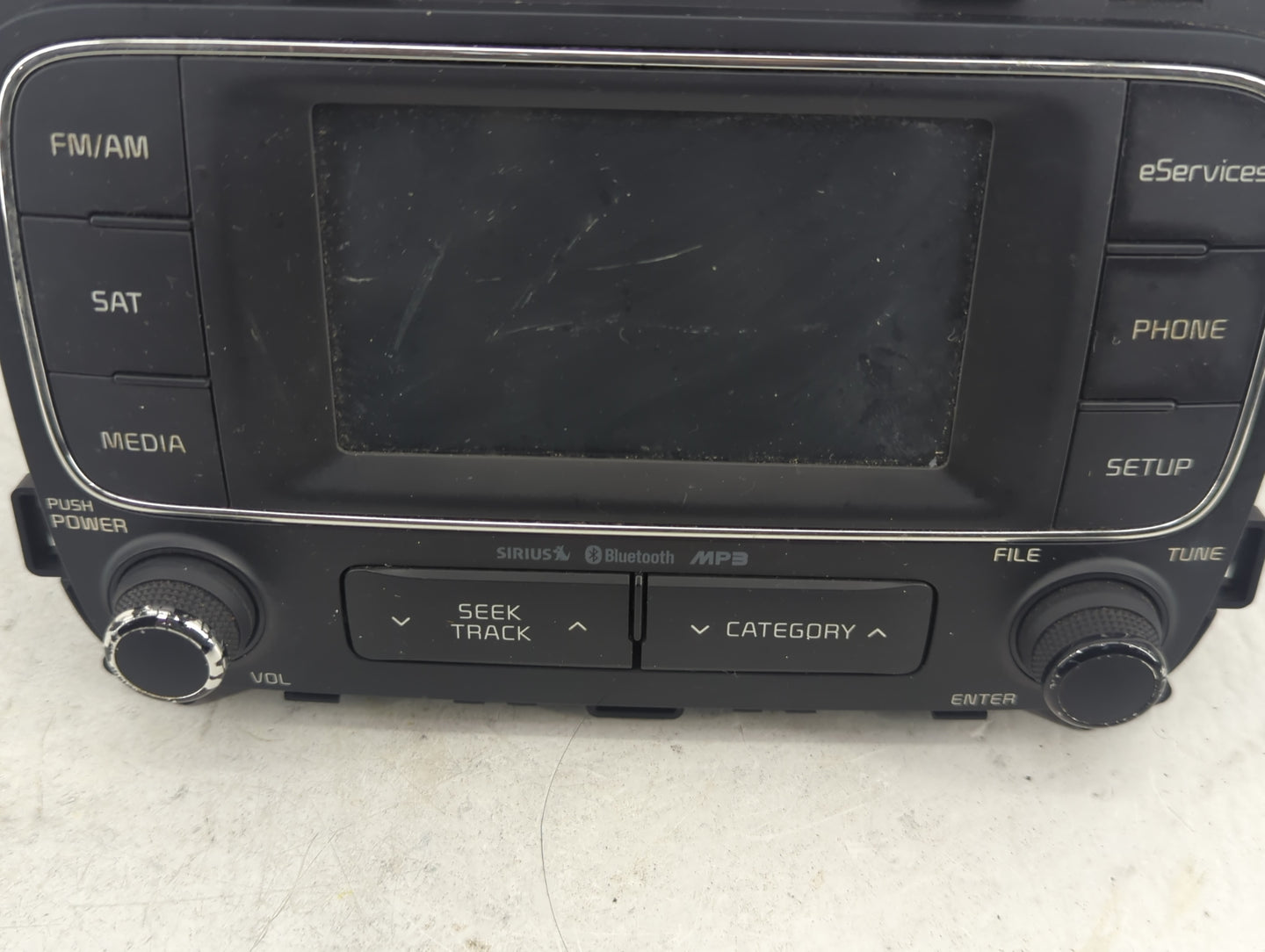 2014-2016 Kia Forte Radio AM FM Cd Player Receiver Replacement P/N:96160-A7701WK Fits Fits 2014 2015 2016 OEM Used Auto Part