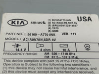 2014-2016 Kia Forte Radio AM FM Cd Player Receiver Replacement P/N:96160-A7701WK Fits Fits 2014 2015 2016 OEM Used Auto Part