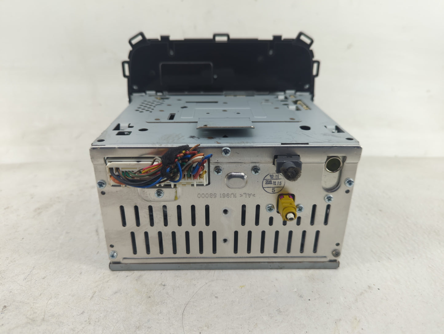 2014-2016 Kia Forte Radio AM FM Cd Player Receiver Replacement P/N:96160-A7701WK Fits Fits 2014 2015 2016 OEM Used Auto Part
