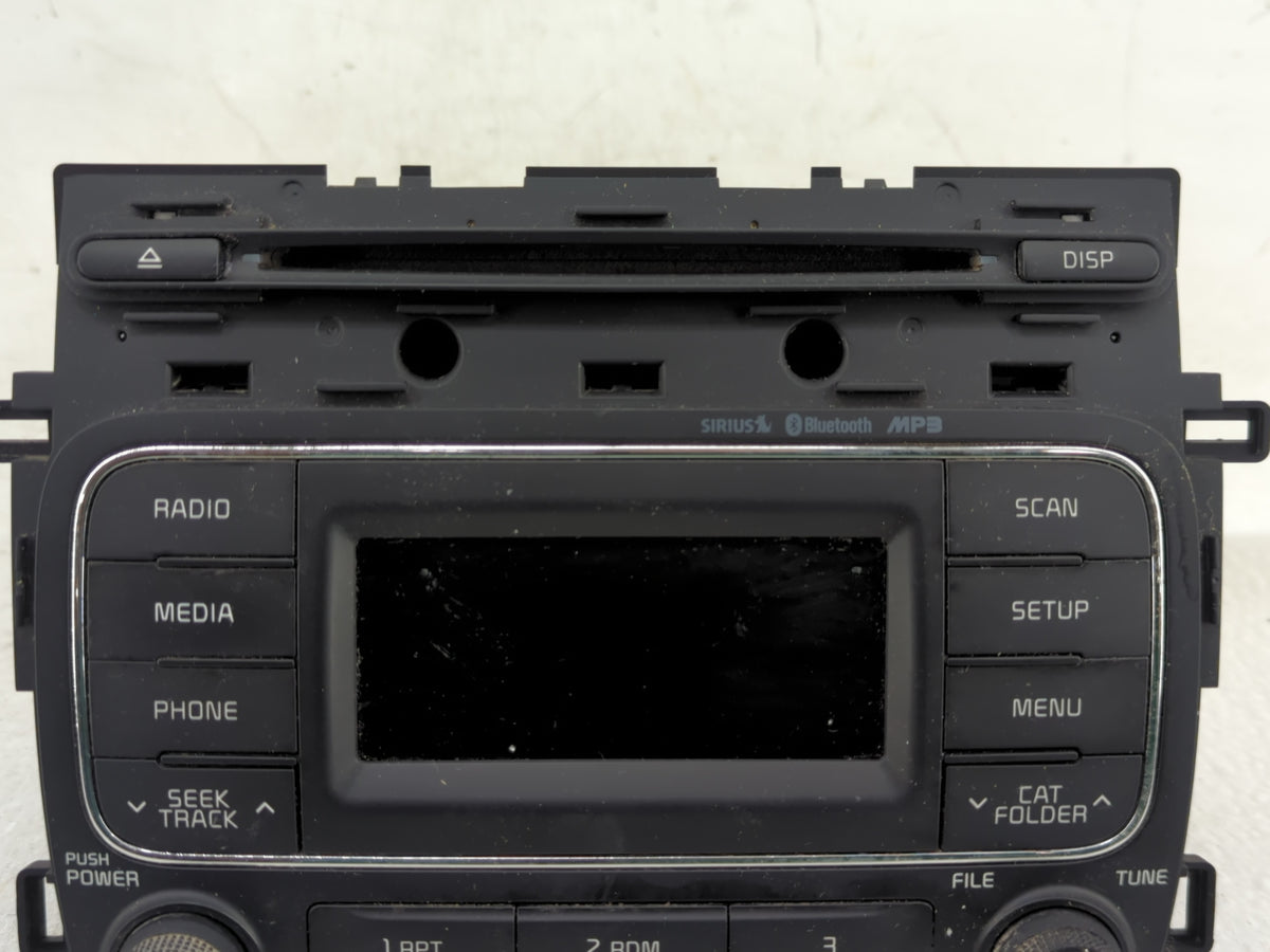 2014 Kia Forte Radio AM FM Cd Player Receiver Replacement P/N:96170-A7170WK Fits Fits 2004 2005 2006 2007 OEM Used Auto Part