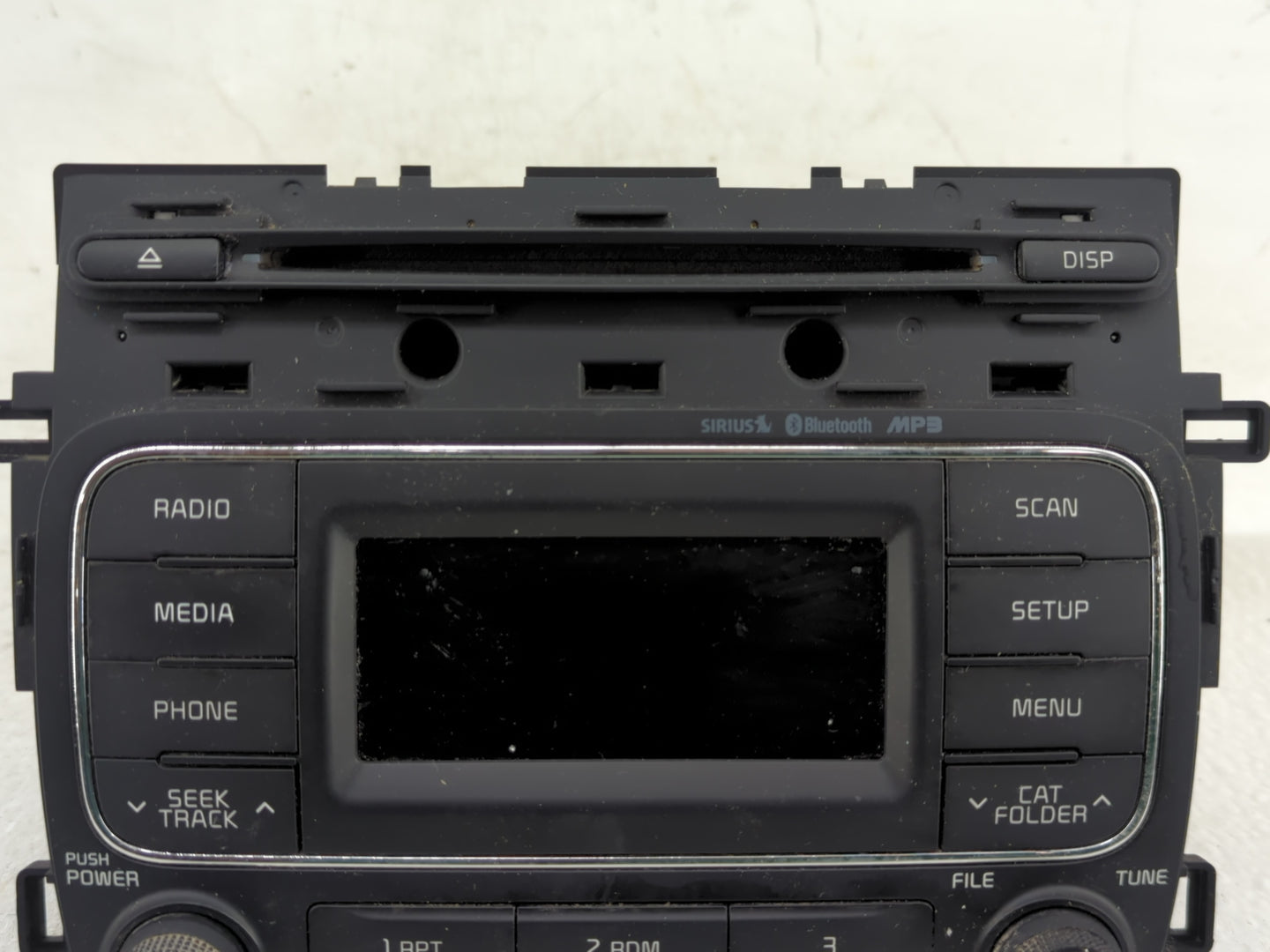 2014 Kia Forte Radio AM FM Cd Player Receiver Replacement P/N:96170-A7170WK Fits OEM Used Auto Parts - Oemusedautoparts1.com