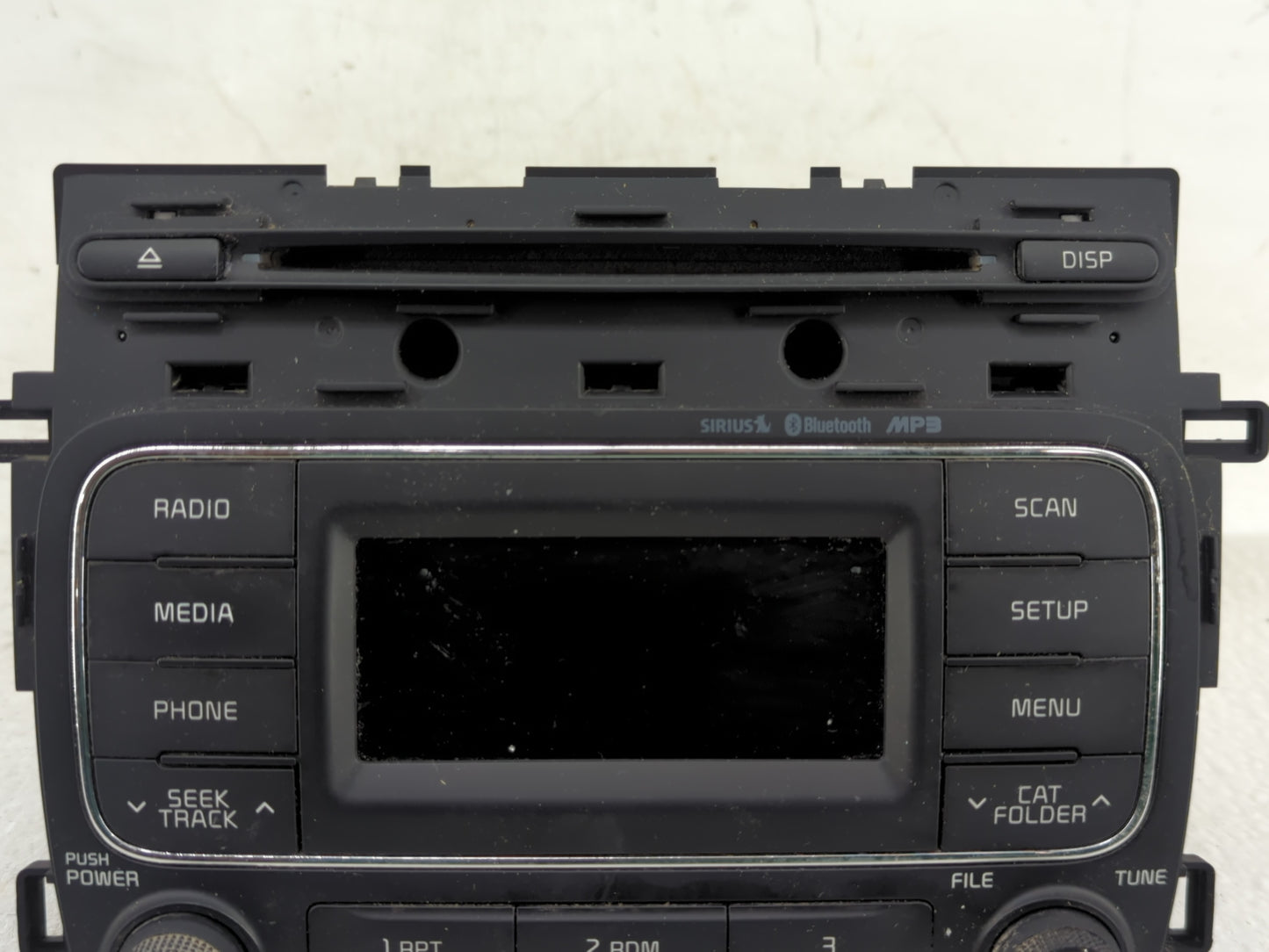 2014 Kia Forte Radio AM FM Cd Player Receiver Replacement P/N:96170-A7170WK Fits OEM Used Auto Parts - Oemusedautoparts1.com