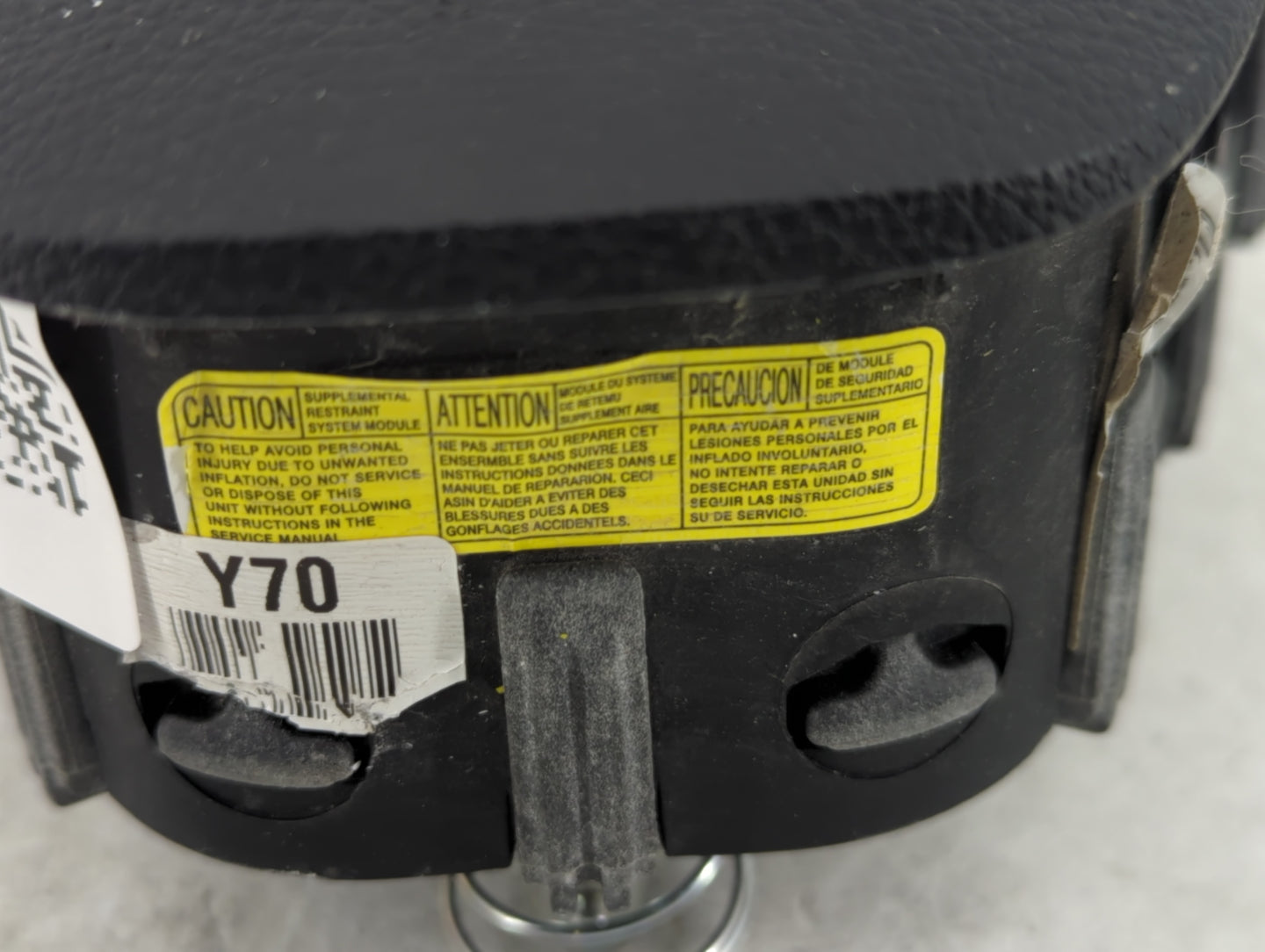 2014-2016 Kia Forte Air Bag Driver Left Steering Wheel Mounted Fits Fits 2014 2015 2016 OEM Used Auto Parts - Oemusedautopar