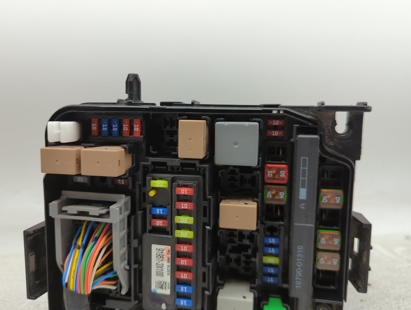 2014-2016 Kia Forte Fusebox Fuse Box Panel Relay Module P/N:91951-3X100 91209 A7192 Fits Fits 2014 2015 2016 OEM Used Auto P