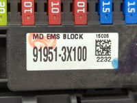 2014-2016 Kia Forte Fusebox Fuse Box Panel Relay Module P/N:91951-3X100 91209 A7192 Fits Fits 2014 2015 2016 OEM Used Auto P