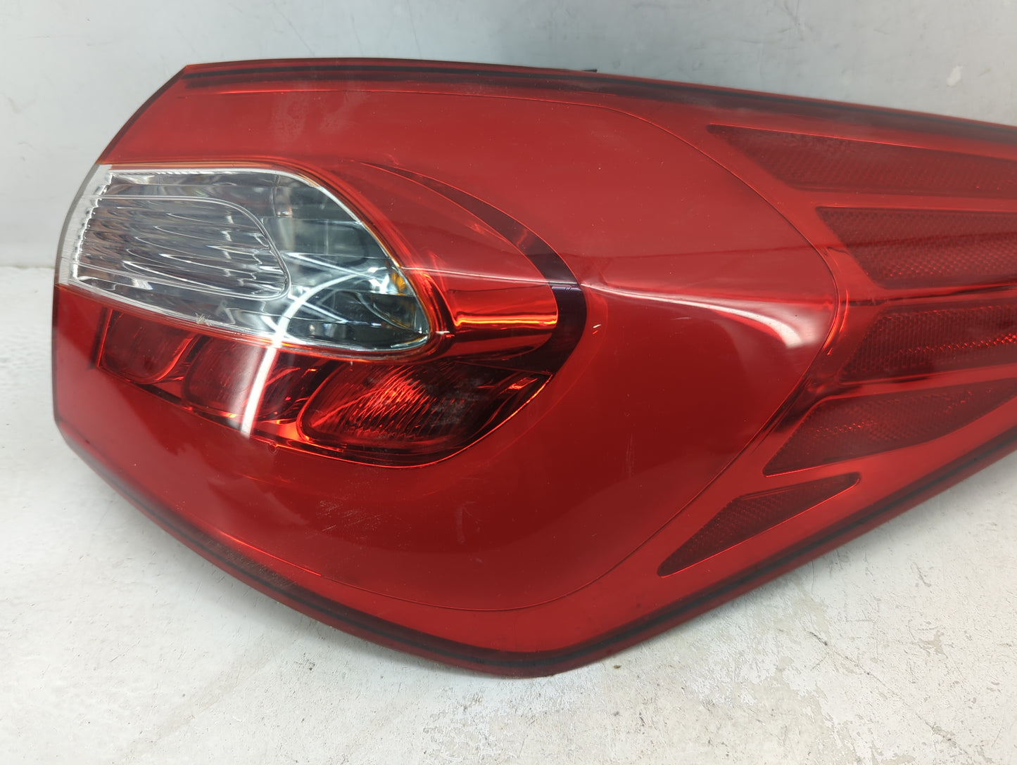 2014-2017 Kia Forte Tail Light Assembly Passenger Right OEM P/N:92402-A7 Fits Fits 2014 2015 2016 2017 OEM Used Auto Parts -
