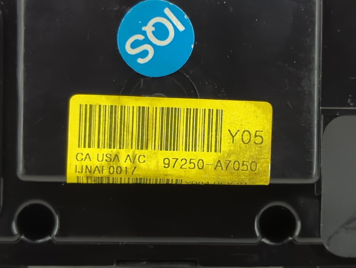 2014-2016 Kia Forte Climate Control Module Temperature AC/Heater Replacement P/N:97250-A7050 97250-A7XXX Fits Fits 2014 2015