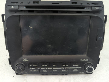 2014-2016 Kia Forte Radio AM FM Cd Player Receiver Replacement P/N:96560-A7101WK Fits Fits 2014 2015 2016 OEM Used Auto Part