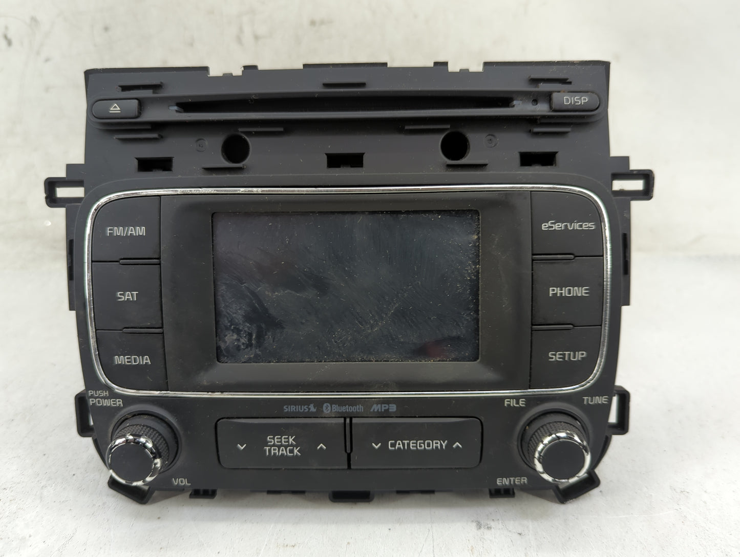 2014-2016 Kia Forte Radio AM FM Cd Player Receiver Replacement P/N:96160-A7100WK AC1A0A7AN Fits Fits 2014 2015 2016 OEM Used