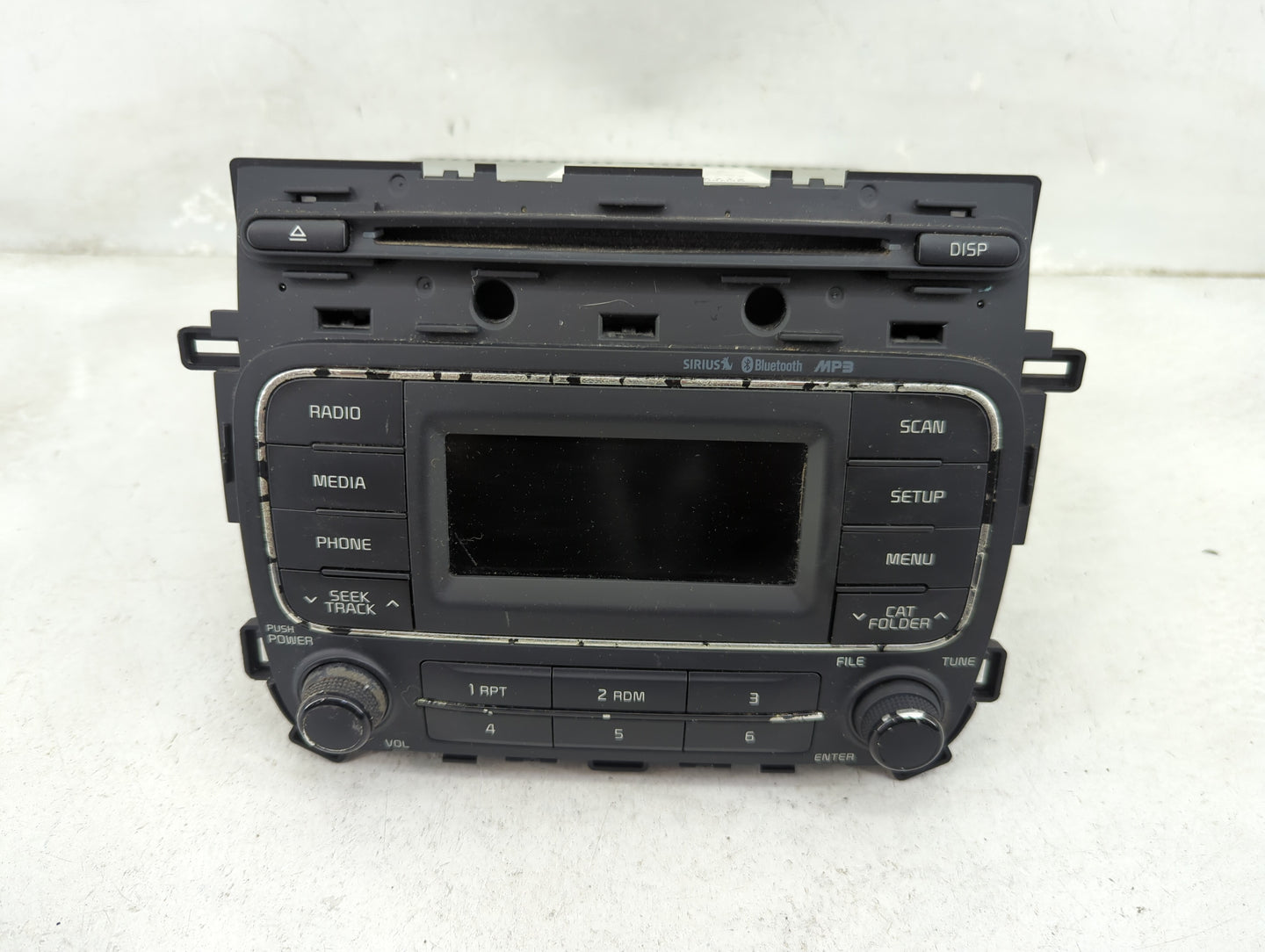2014-2016 Kia Forte Radio AM FM Cd Player Receiver Replacement P/N:96170-A7171WK 96170A7171WK Fits Fits 2014 2015 2016 OEM U