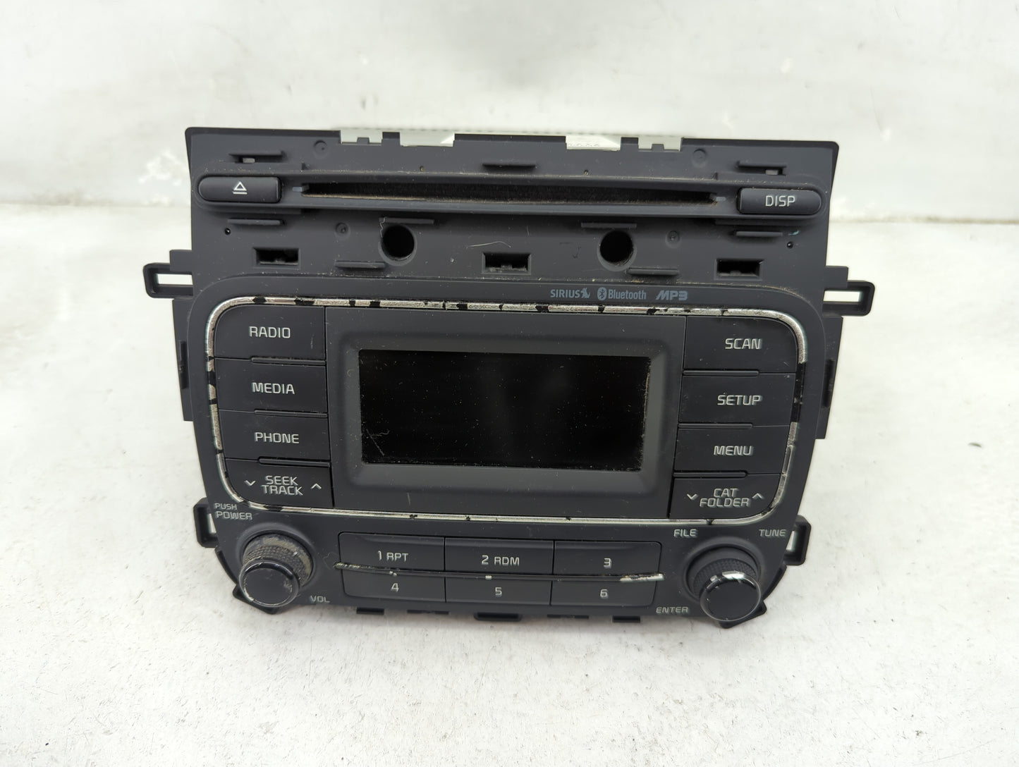 2014-2016 Kia Forte Radio AM FM Cd Player Receiver Replacement P/N:96170-A7171WK 96170A7171WK Fits Fits 2014 2015 2016 OEM U