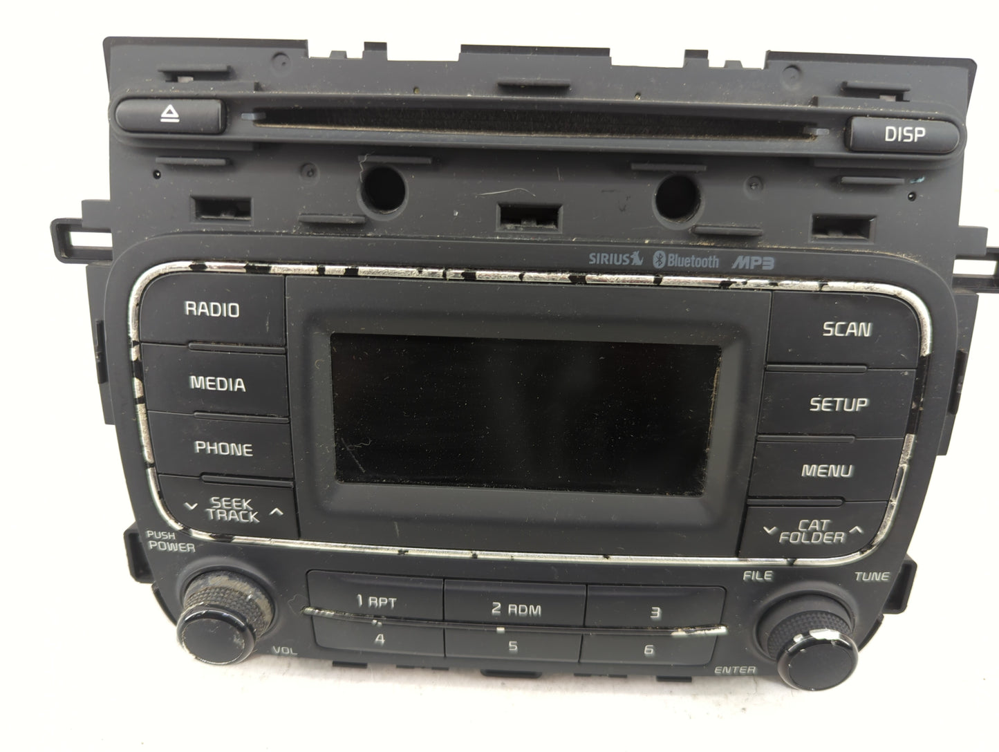 2014-2016 Kia Forte Radio AM FM Cd Player Receiver Replacement P/N:96170-A7171WK 96170A7171WK Fits Fits 2014 2015 2016 OEM U