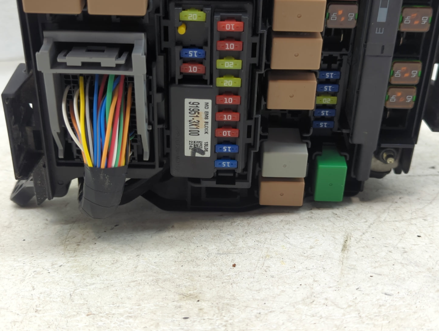 2014-2016 Kia Forte Fusebox Fuse Box Panel Relay Module P/N:91950-3X510 91951-3X100, 91207-A7922 Fits Fits 2014 2015 2016 OE