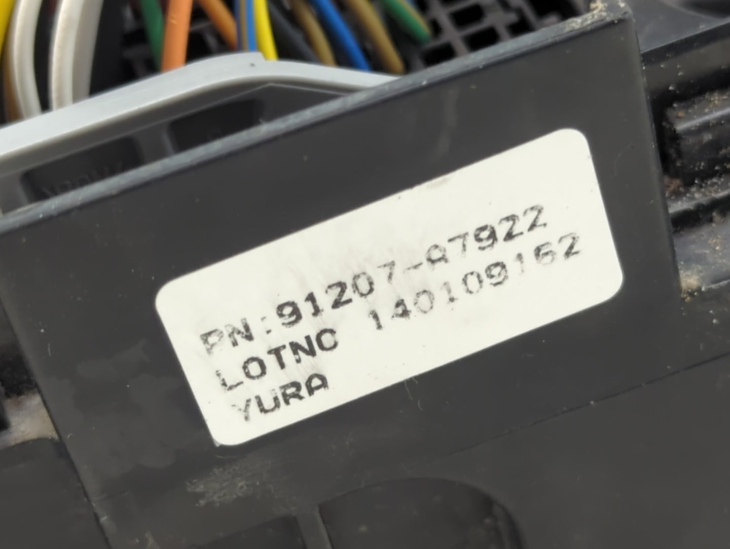 2014-2016 Kia Forte Fusebox Fuse Box Panel Relay Module P/N:91950-3X510 91951-3X100, 91207-A7922 Fits Fits 2014 2015 2016 OE