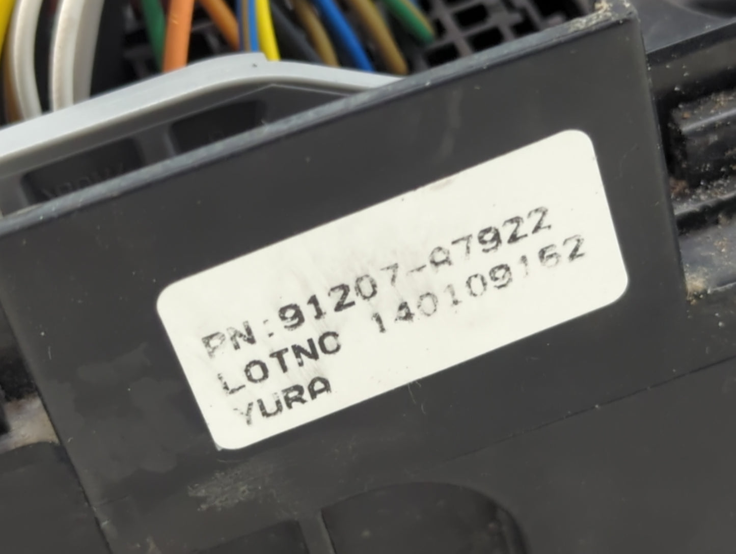 2014-2016 Kia Forte Fusebox Fuse Box Panel Relay Module P/N:91950-3X510 91951-3X100, 91207-A7922 Fits Fits 2014 2015 2016 OE