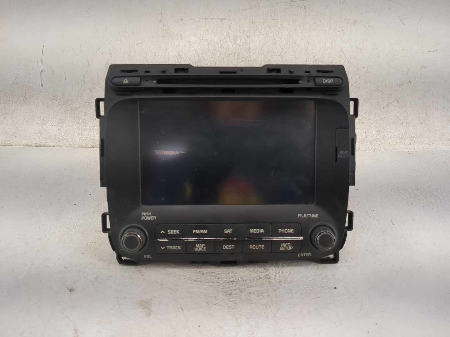 2014-2016 Kia Forte Radio AM FM Cd Player Receiver Replacement P/N:96560A7402WK AV130A7AN Fits Fits 2014 2015 2016 OEM Used 