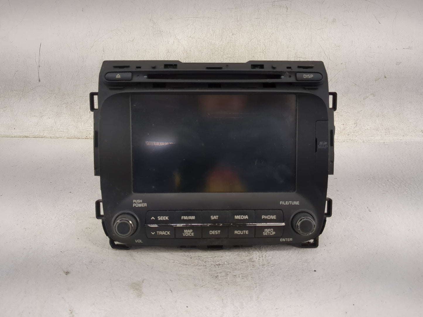 2014-2016 Kia Forte Radio AM FM Cd Player Receiver Replacement P/N:96560A7402WK AV130A7AN Fits Fits 2014 2015 2016 OEM Used 
