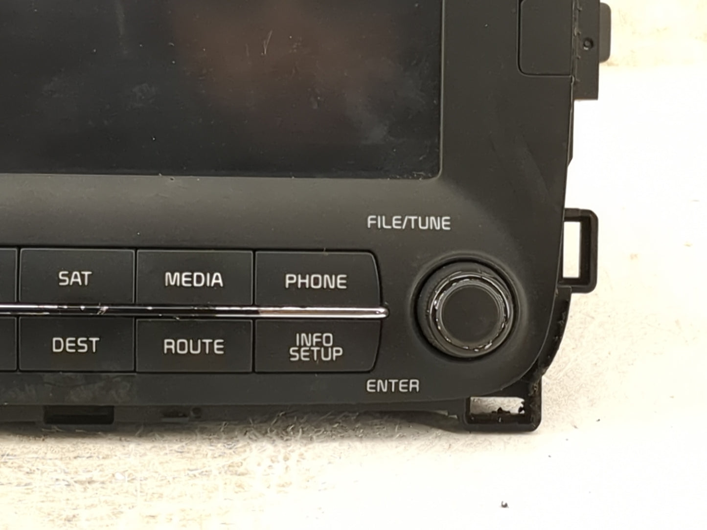 2014-2016 Kia Forte Radio AM FM Cd Player Receiver Replacement P/N:96560A7402WK AV130A7AN Fits Fits 2014 2015 2016 OEM Used 