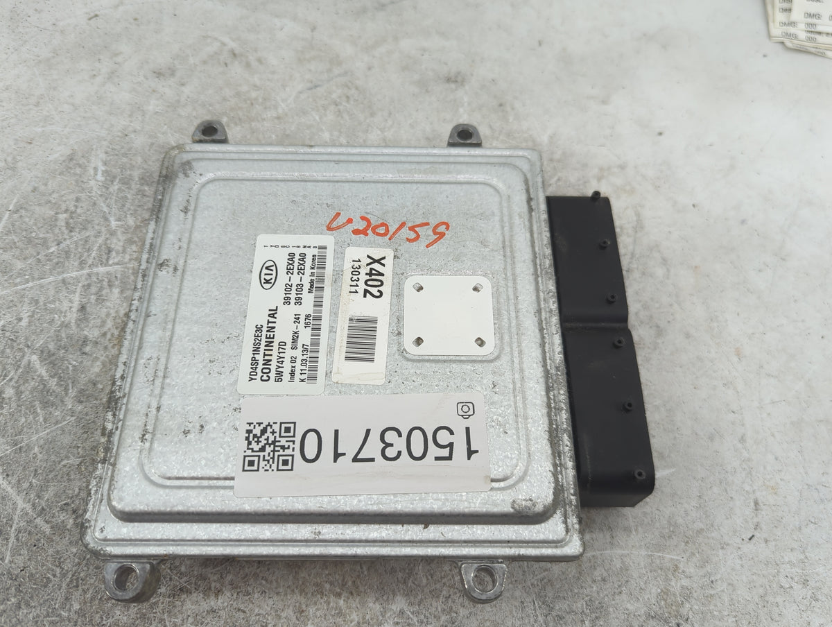 2017-2018 Kia Forte PCM Engine Control Computer ECU ECM PCU OEM P/N:39102-2EXA0 39103-2EXA0, YD4SP1NS2E3C Fits Fits 2017 201