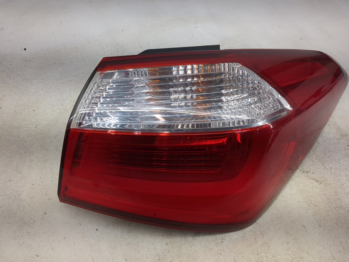2014-2016 Kia Forte Tail Light Assembly Passenger Right OEM P/N:92402 A7 Fits Fits 2014 2015 2016 OEM Used Auto Parts - Oemu