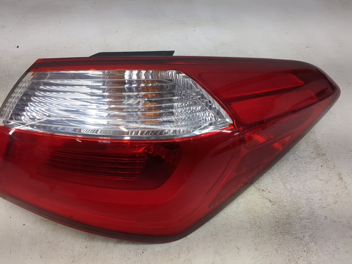 2014-2016 Kia Forte Tail Light Assembly Passenger Right OEM P/N:92402 A7 Fits Fits 2014 2015 2016 OEM Used Auto Parts - Oemu