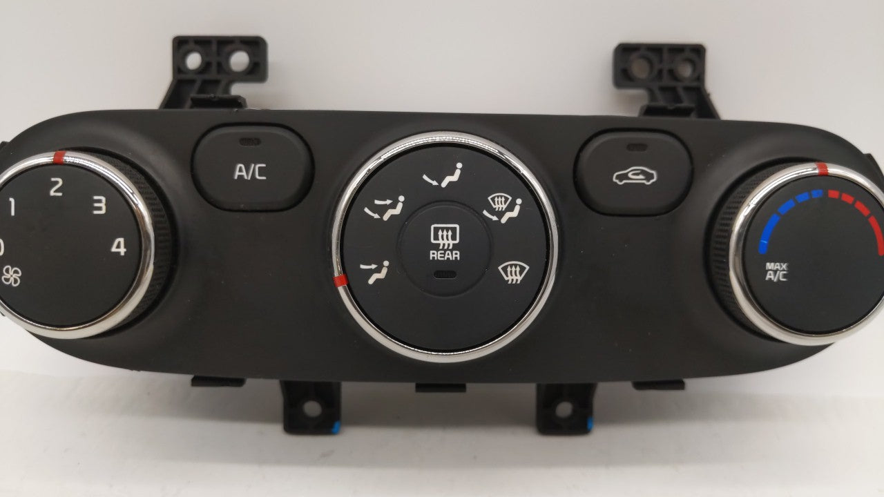 2014-2016 Kia Forte Climate Control Module Temperature AC/Heater Replacement P/N:97250-A7051WK 97250-B0AA0 Fits OEM Used Aut