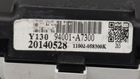 2014-2016 Kia Forte Instrument Cluster Speedometer Gauges P/N:94021-A300 94001-A7300, 94021-A7310 Fits Fits 2014 2015 2016 O