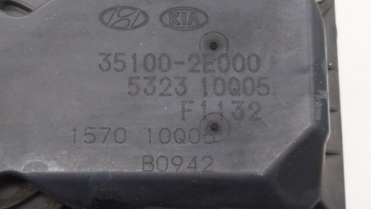 2014-2018 Kia Forte Throttle Body P/N:35100-2E000 Fits Fits 2011 2012 2013 2014 2015 2016 2017 2018 2019 OEM Used Auto Parts