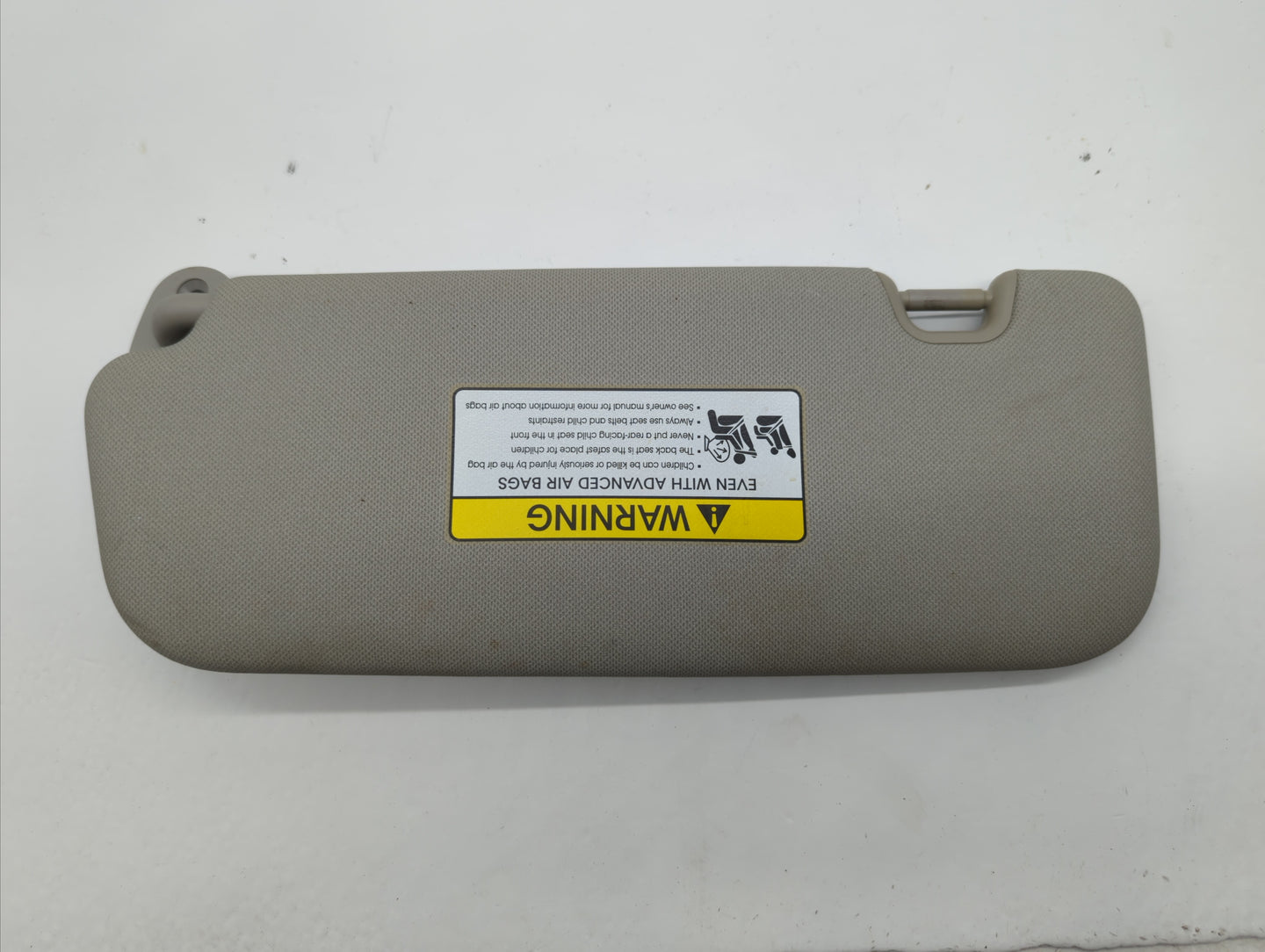 2014-2016 Kia Forte Sun Visor Shade Replacement Passenger Right Mirror Fits Fits 2014 2015 2016 OEM Used Auto Parts - Oemuse