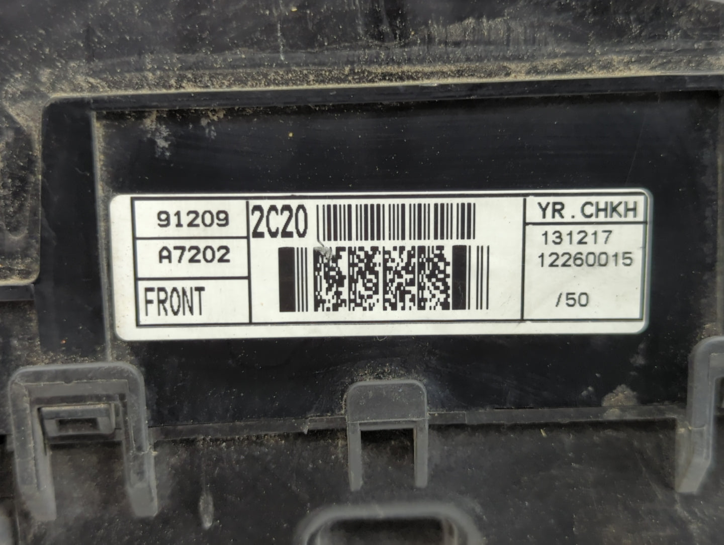 2014-2016 Kia Forte Fusebox Fuse Box Panel Relay Module P/N:91209-A7202 Fits Fits 2014 2015 2016 OEM Used Auto Parts - Oemus