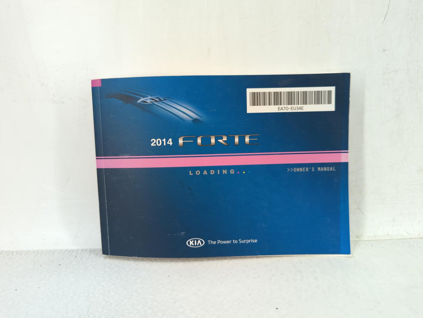 2014 Kia Forte Owners Manual Book Guide OEM Used Auto Parts - Oemusedautoparts1.com