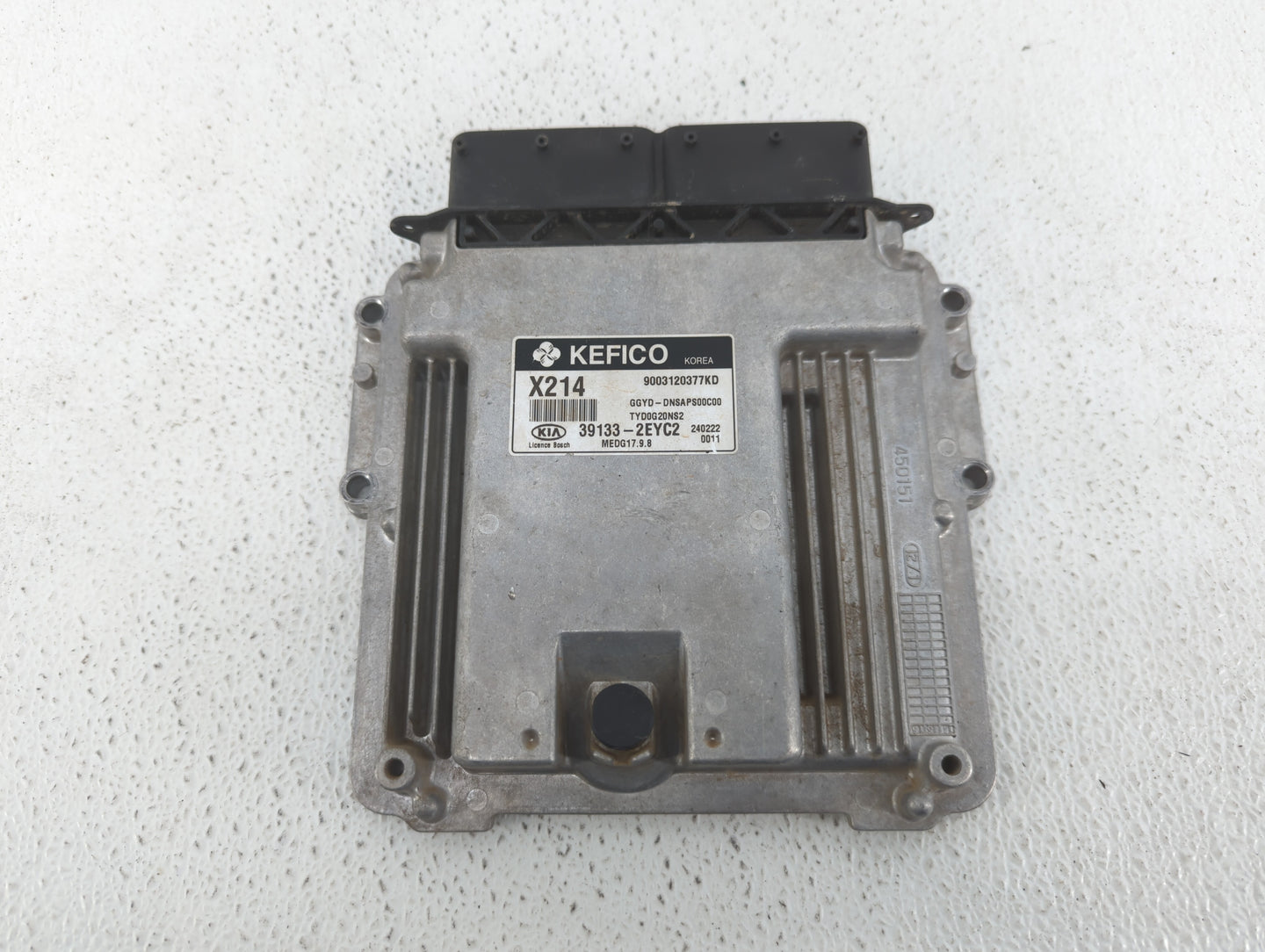 2014 Kia Forte PCM Engine Control Computer ECU ECM PCU OEM P/N:39133-2EYC1 39133-2EYC2 Fits OEM Used Auto Parts - Oemusedaut