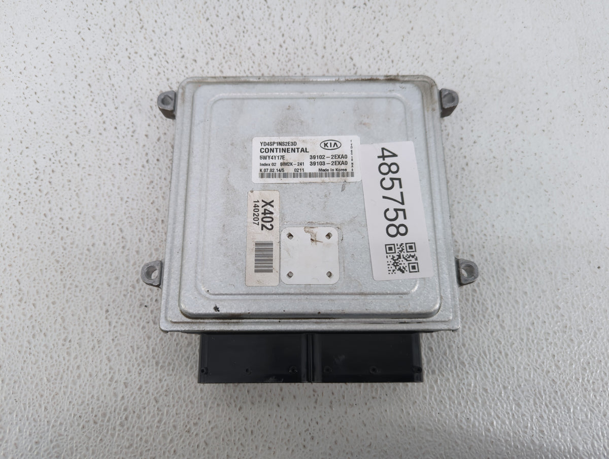 2014 Kia Forte PCM Engine Control Computer ECU ECM PCU OEM P/N:39103-2EXA0 39102-2EXA0, 39100-2EXB0, 39101-2EXB0 OEM Used Au