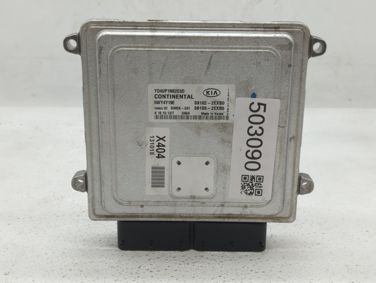 2014 Kia Forte PCM Engine Control Computer ECU ECM PCU OEM P/N:39133-2EXB0 39102-2EXB0, 39103-2EXB0 OEM Used Auto Parts - Oe