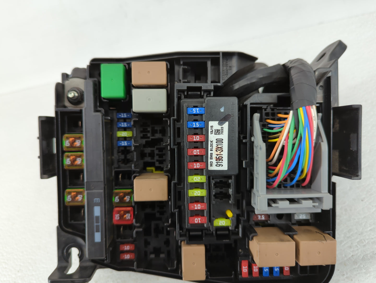 2014-2016 Kia Forte Fusebox Fuse Box Panel Relay Module P/N:91204-A7992 Fits Fits 2014 2015 2016 OEM Used Auto Parts - Oemus