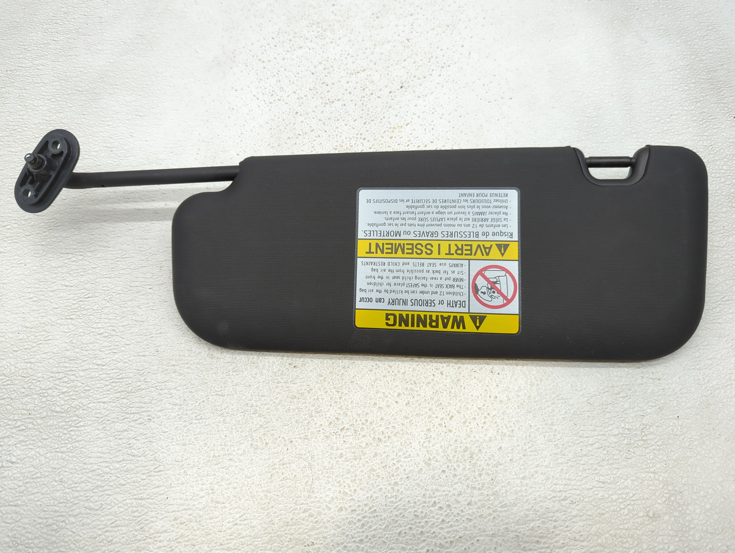 2014-2017 Kia Forte Sun Visor Shade Replacement Passenger Right Mirror Fits Fits 2014 2015 2016 2017 OEM Used Auto Parts - O
