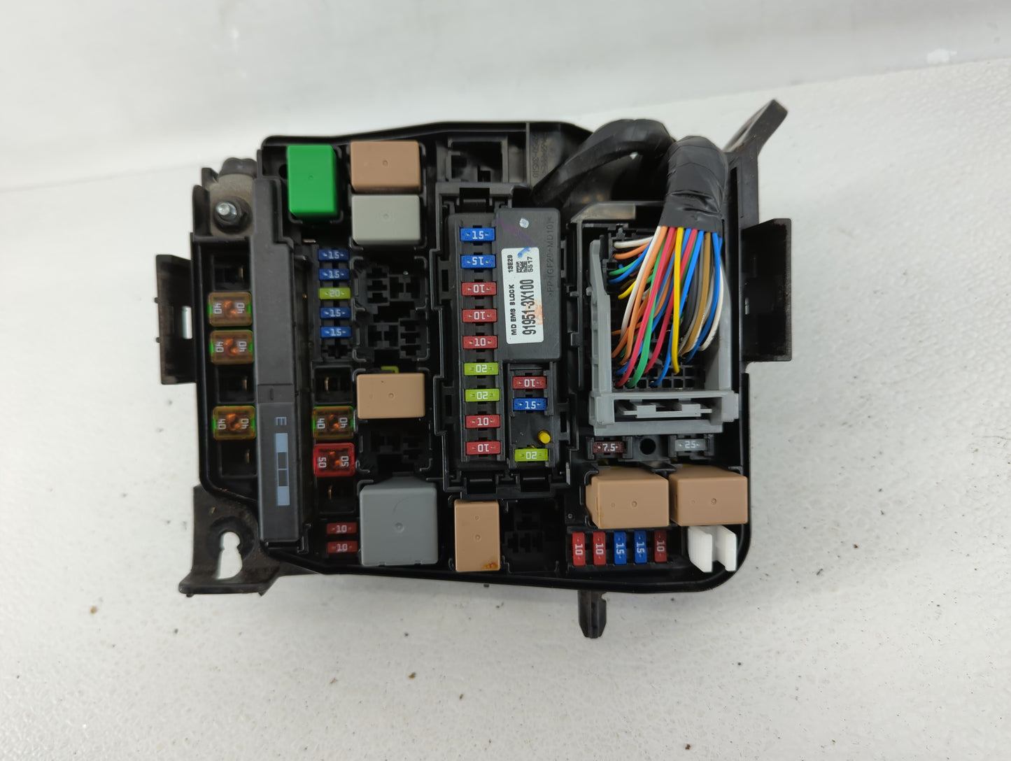 2014-2016 Kia Forte Fusebox Fuse Box Panel Relay Module P/N:91209-A7191 Fits Fits 2014 2015 2016 OEM Used Auto Parts - Oemus