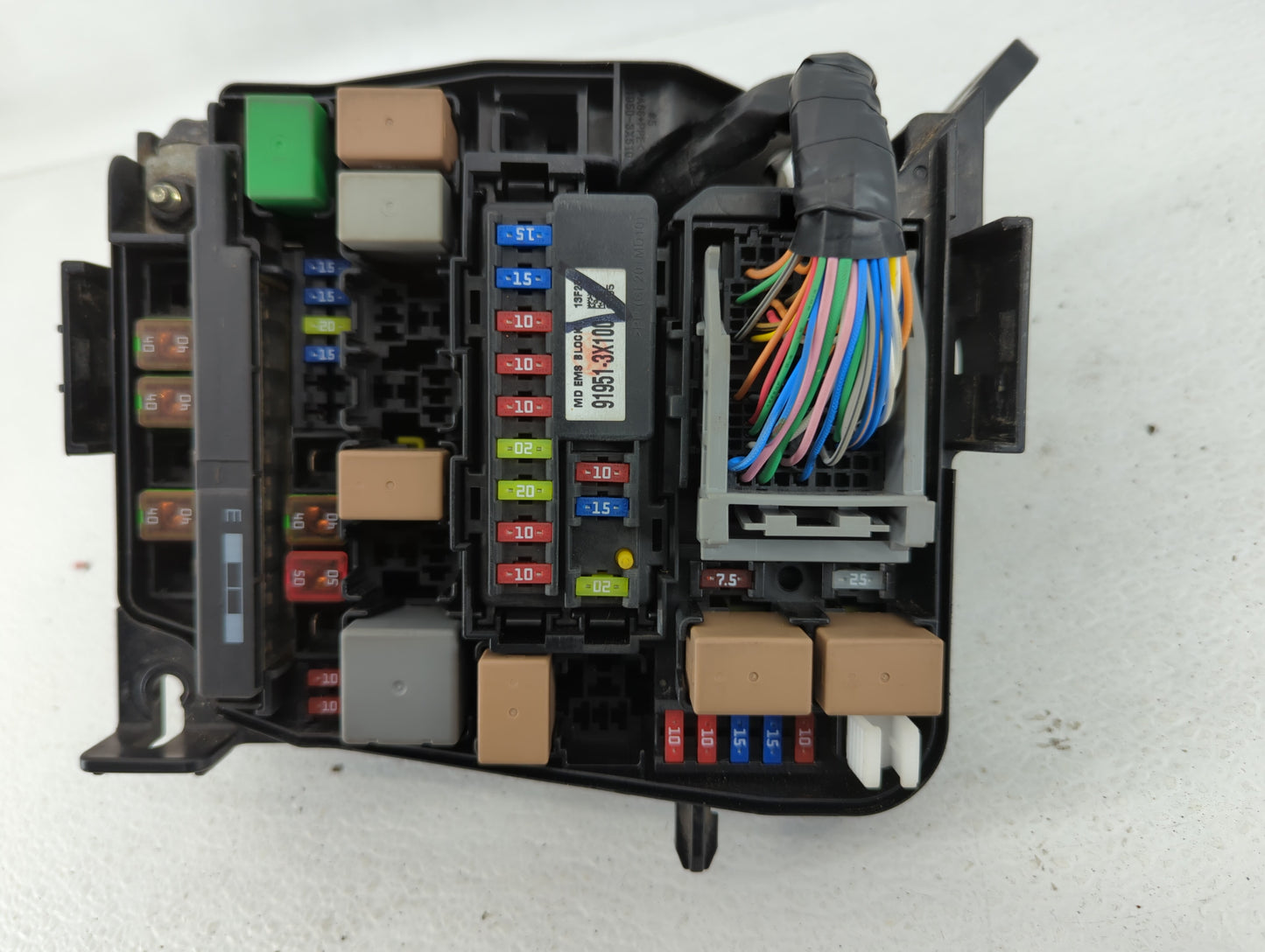 2014-2016 Kia Forte Fusebox Fuse Box Panel Relay Module P/N:91205-A7212 Fits Fits 2014 2015 2016 OEM Used Auto Parts - Oemus