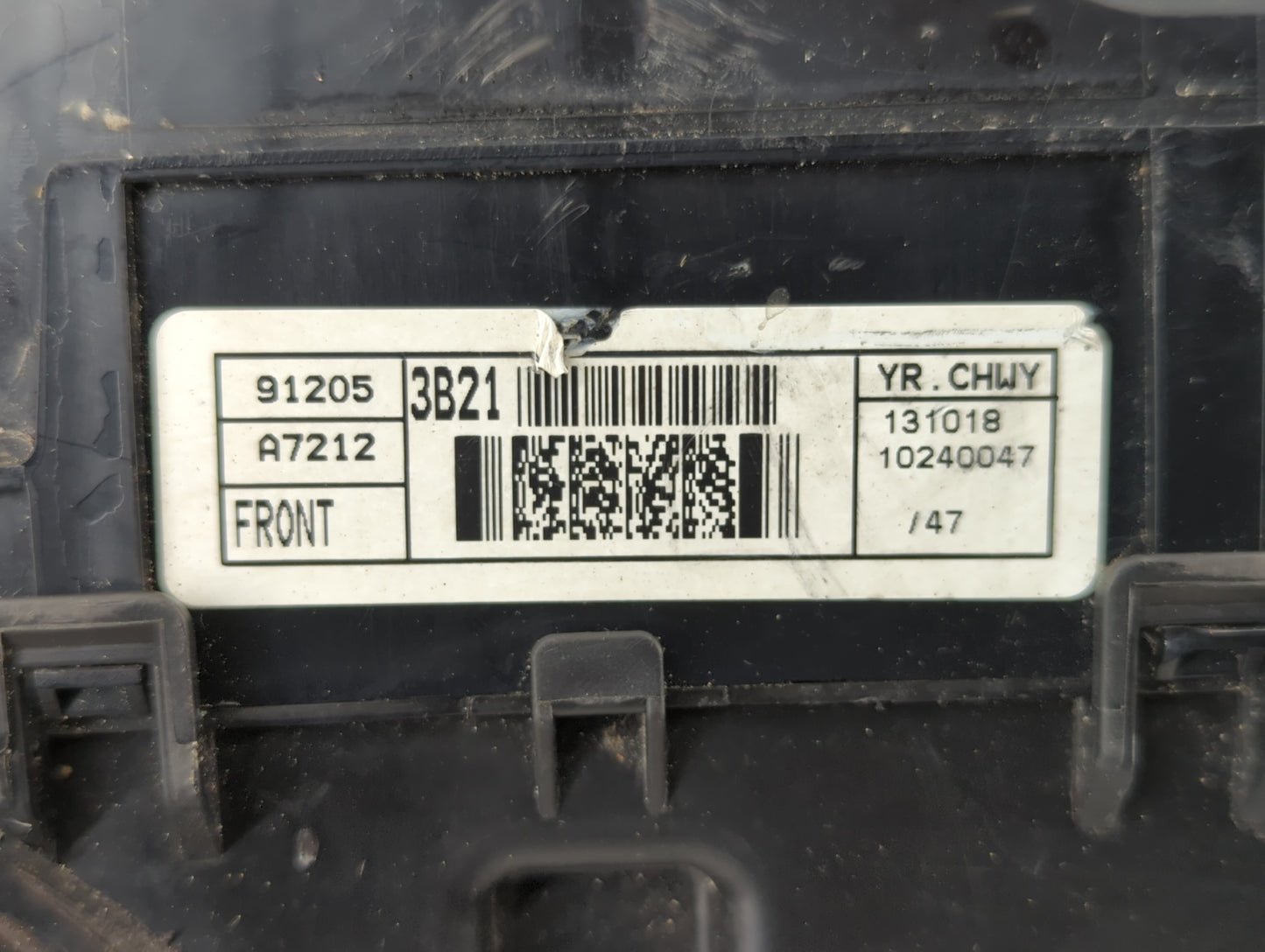 2014-2016 Kia Forte Fusebox Fuse Box Panel Relay Module P/N:91205-A7212 Fits Fits 2014 2015 2016 OEM Used Auto Parts - Oemus