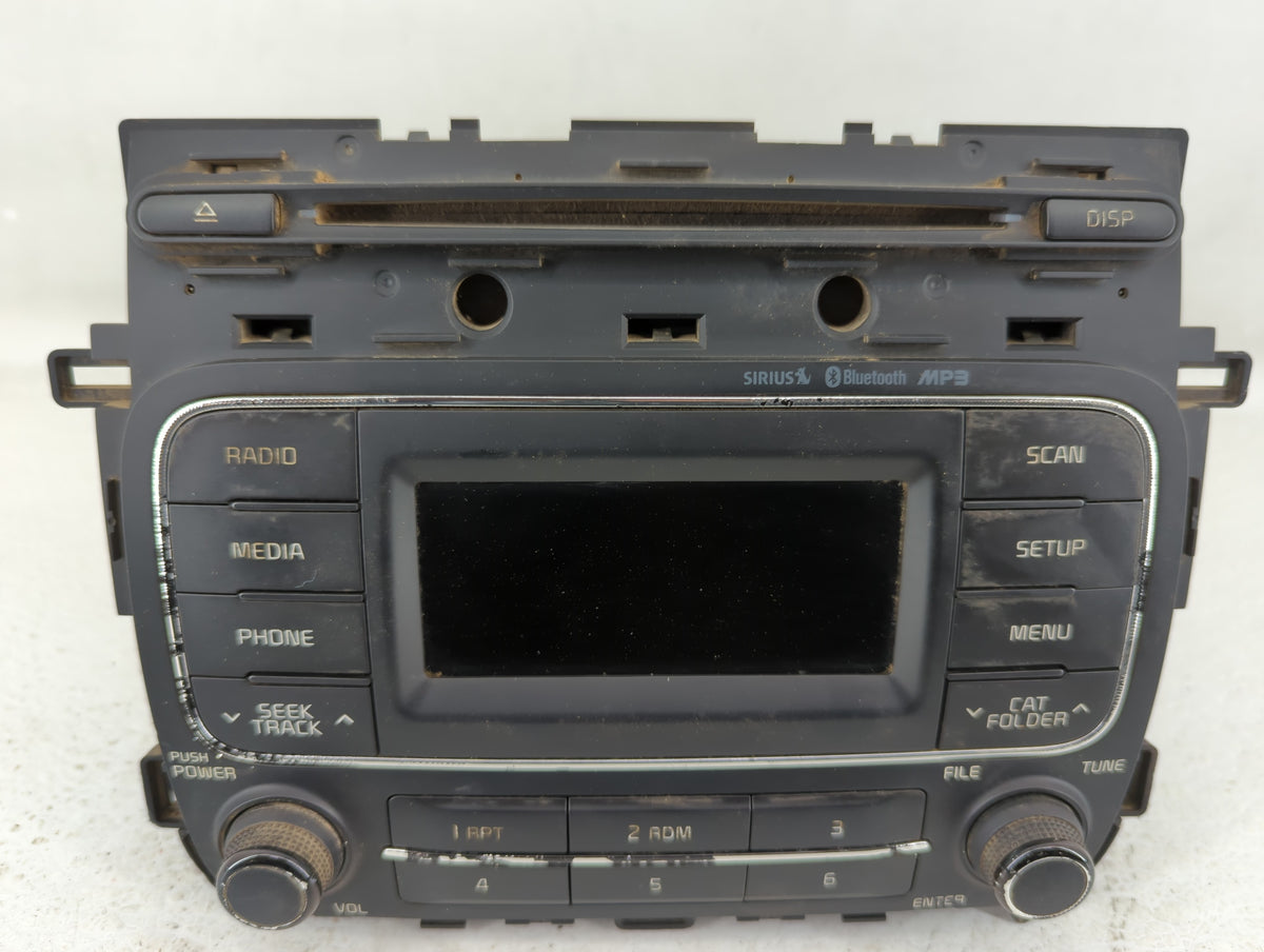 2014-2016 Kia Forte Am Fm Cd Player Radio Receiver 555004 - Oemusedautoparts1.com