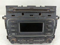 2014-2016 Kia Forte Am Fm Cd Player Radio Receiver 555004 - Oemusedautoparts1.com