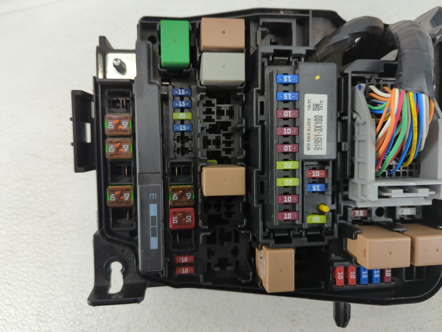 2014-2016 Kia Forte Fusebox Fuse Box Panel Relay Module P/N:91208A7890 Fits Fits 2014 2015 2016 OEM Used Auto Parts - Oemuse