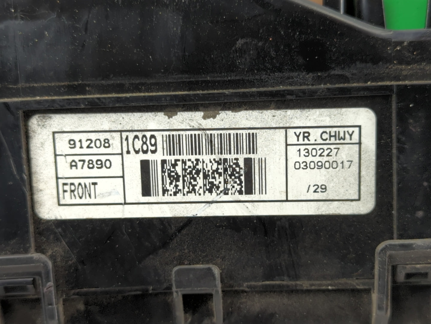 2014-2016 Kia Forte Fusebox Fuse Box Panel Relay Module P/N:91208A7890 Fits Fits 2014 2015 2016 OEM Used Auto Parts - Oemuse