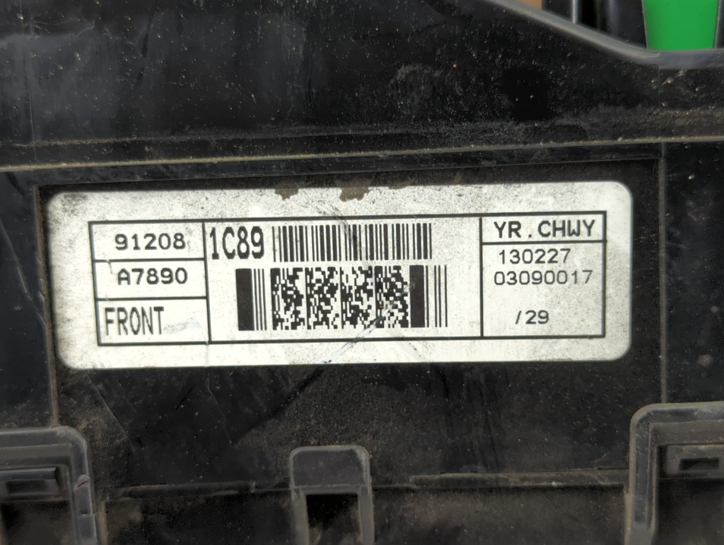 2014-2016 Kia Forte Fusebox Fuse Box Panel Relay Module P/N:91208A7890 Fits Fits 2014 2015 2016 OEM Used Auto Parts - Oemuse