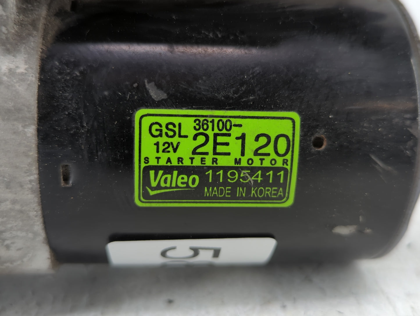 2014-2016 Kia Forte Car Starter Motor Solenoid OEM P/N:36100-2E120 Fits Fits 2012 2013 2014 2015 2016 OEM Used Auto Parts - 